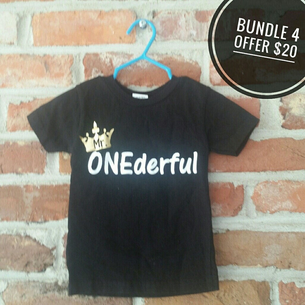 Cute for Birthday Pics Toddler ONEderful Tshirt